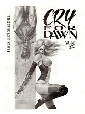 Cry for Dawn Volume II Promo Flyer NN VF- 7.5 1990 picture