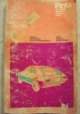 1971-1972 Chilton's Pinto Repair and Tune-Up Guide Sedan Runabout Station Wagon picture