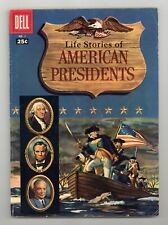 Dell Giant Life Stories of American Presidents #1 VG+ 4.5 1957 picture