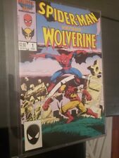 Spider-Man Vs. Wolverine #1 (Marvel Comics February 1987) picture