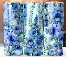 Flowers Garden Lover Gift Cup Tumbler Mug 20 oz Stainless Steel Custom Design picture