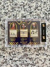 2022 Pieces Of The Past - Mozart/Beethoven/Bach - Triple Authentic Music Relic picture