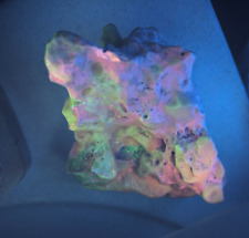 1 lb. 3 oz. Natural Prairie Agate - Knobby Stone - Green & Orange UV React picture