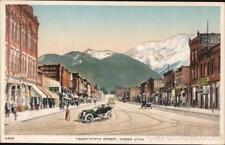 Ogden,UT Twenty-Fifth Street Weber County Utah Gray News Co. Postcard Vintage picture