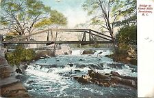 c1907 Printed Postcard; Bridge at Hunts Mills, Providence RI, Unposted picture