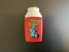Vintage 1981 Empire Strikes Back Red Yoda Thermos 8 Oz picture