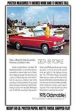 11x17 POSTER - 1975 Oldsmobile Delta 88 Royale Convertible picture