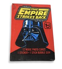 1980 Topps STAR WARS THE EMPIRE STRIKES BACK Series 1 Cards Red Wax Pack SEALED picture