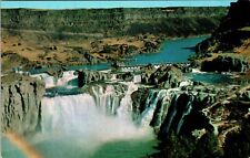 Shoshone Falls, Idaho Waterfall Higher Than Niagara Vintage Chrome Postcard J538 picture