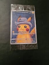 Pikachu with Grey Felt Hat #085 Pokemon Promo Card Van Gogh Museum (Seal) picture
