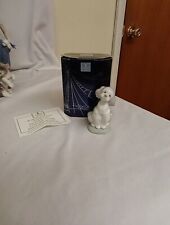 Vintage RETIRED Lladro “A Friend For Life” Sitting Poodle  #7685 w/ Original Box picture