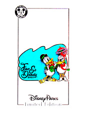 Disney Donald And Daisy Duck Fine And Dandy Dapper Day 2021 Limited Edition Pin picture