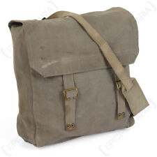 Original British 37 Pattern Large Pack with Strap - RAF Grey Canvas WW2 Type Bag picture
