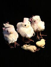 Chenille Chick Lot | Vintage Easter | Spun Cotton Chicks | Vintage Holiday Lot picture