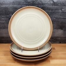 Noritake Madera Ivory Set of 4 Dinner Plate 8474 Stoneware Dinnerware 10 3/8 in picture