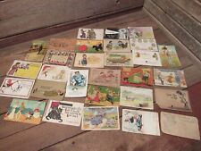 VINTAGE LOT EARLY 1900's HUMOR GAG POSTCARDS - ORIGINAL USA picture