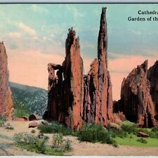 c1910s Colorado Springs, Garden of the Gods CO Cathedral Spires Colorado PC A200 picture