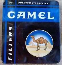 Camel Filters Premium Cigarettes Tin Vintage Square Box Storage Made in Germany picture