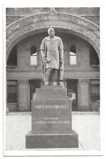 Greenfield Indiana c1920's Statue of James Whitcomb Riley, Poet, Court House Sq. picture