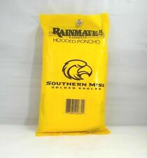 University Of Southern Miss Rain Poncho Hooded w/ Drawstring One Size Fits Most picture