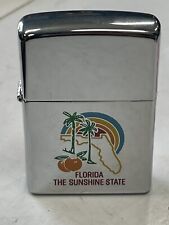 ZIPPO 2004 FLORIDA THE SUNSHINE STATE LIGHTER SEALED IN BOX 322F picture