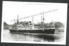 Vintage RPPC S.S. Denali in Alaska Schallerer c1940s S-549 picture