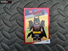 2019 Warner Bros The Lego Movie 2 Batman #01 b2t in Protective Plastic Sleeve picture