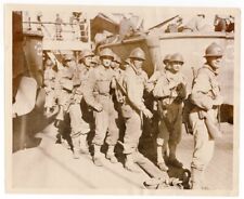 1943 US Training French First Armored Division in North Africa Orig. News Photo picture