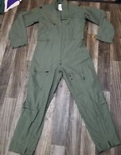 Military Coveralls Flyers Size 44L CWU-27/P Type I/Class 1 Sage Green USA picture