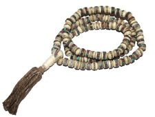 Small Tibetan Prayer beads Gypsy Necklace Prayer Mala Necklace Tribal Necklace A picture