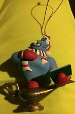 Disney Grolier Genie Lamp Aladdin Christmas Magic Holiday Ornament New In Box picture