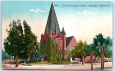 Postcard Christ Episcopal Church Alameda California USA North America picture