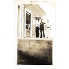 Canadian Immigration Inspector Office Vintage Old Photo US CA 1935 Border Patrol picture