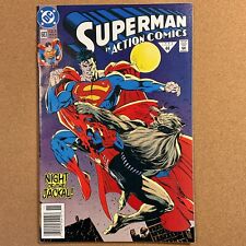 Action Comics #683 (DC, 1992) Newsstand Superman Doomsday picture