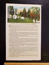 Arlington VA-Virginia, History Arlington Cemetery, Vintage Postcard picture