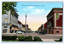 c1940s North Cedar Street, Owatonna Minnesota MN Vintage Unposted Postcard picture