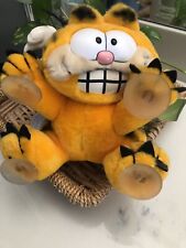 Vintage Garfield Vintage Head Turns I'm Climbing The Walls For You Plush RARE picture