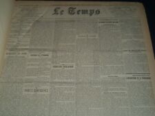 1930 OCTOBER-DECEMBER LE TEMPS FRENCH NEWSPAPER BOUND VOLUME - VB 9 picture