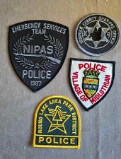 USA - 4 x Different Police Patches - Illinois #15 picture