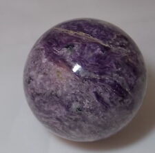 Ural Russian Purple Charoite Orb Sphere Psychic Energy Healing Stone 298gr 60mm picture