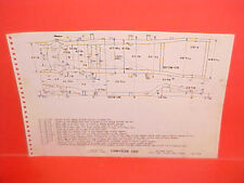 1955 CHRYSLER NEW YORKER 300 WINDSOR CONVERTIBLE COUPE FRAME DIMENSION CHART 55 picture