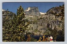 CO-Colorado, A Couple at The Colorado Rockies, Vintage Postcard picture