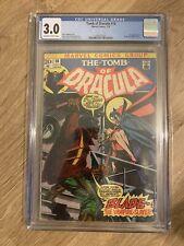 1973 Marvel The Tomb of Dracula #10 CGC 3.0 1st Appearance of Blade picture