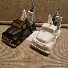 Target Wondershop Truck with Trees Christmas Ornaments Farmhouse Decor Set of 2 picture