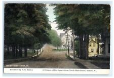 SQUARE FROM NORTH MAIN STREET ST VIEW BARTON VERMONT VT POSTCARD (HB19) picture