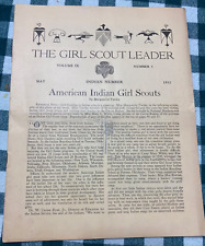 ONE VINTAGE MAY 1932 GIRL SCOUT LEADER.   TO USA picture