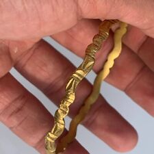 EXTREMELY RARE ANCIENT BRACELET BRONZE VIKING ARTIFACT AUTHENTIC VERY STUNNING picture
