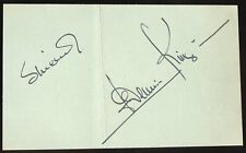 Dennis King d1971 signed autograph auto 3x5 Cut British Actor & Singer picture