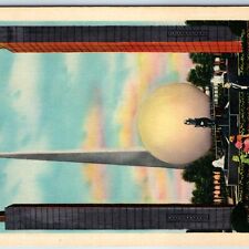 1939 New York City, NY Worlds Fair Trylon Perisphere Expo PC Art Deco Pylon A244 picture
