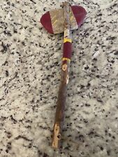Antique Vintage Old Native American Indian Stone Head War Club Axe Tomahawk picture